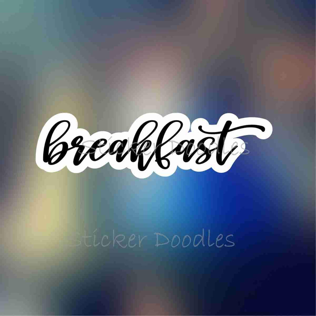 Breakfast - Sticker