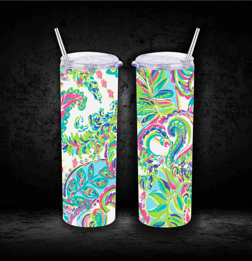 Bright Lilly Tumbler