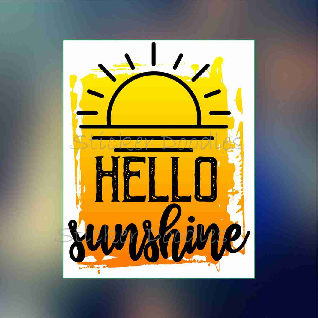 Hello sunshine - Sticker