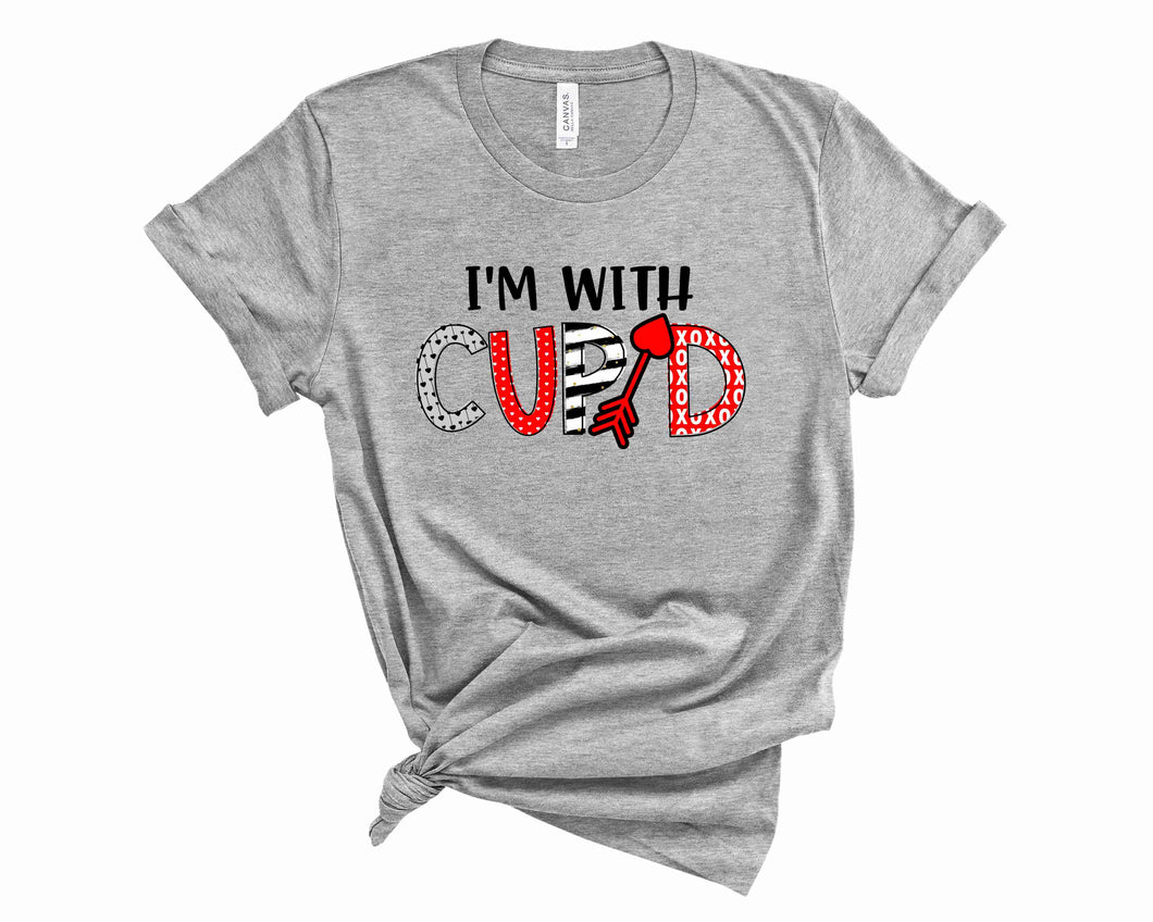 I'm With Cupid- Graphic Tee