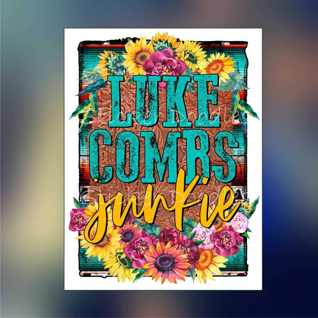 Luke Junkie - Sticker