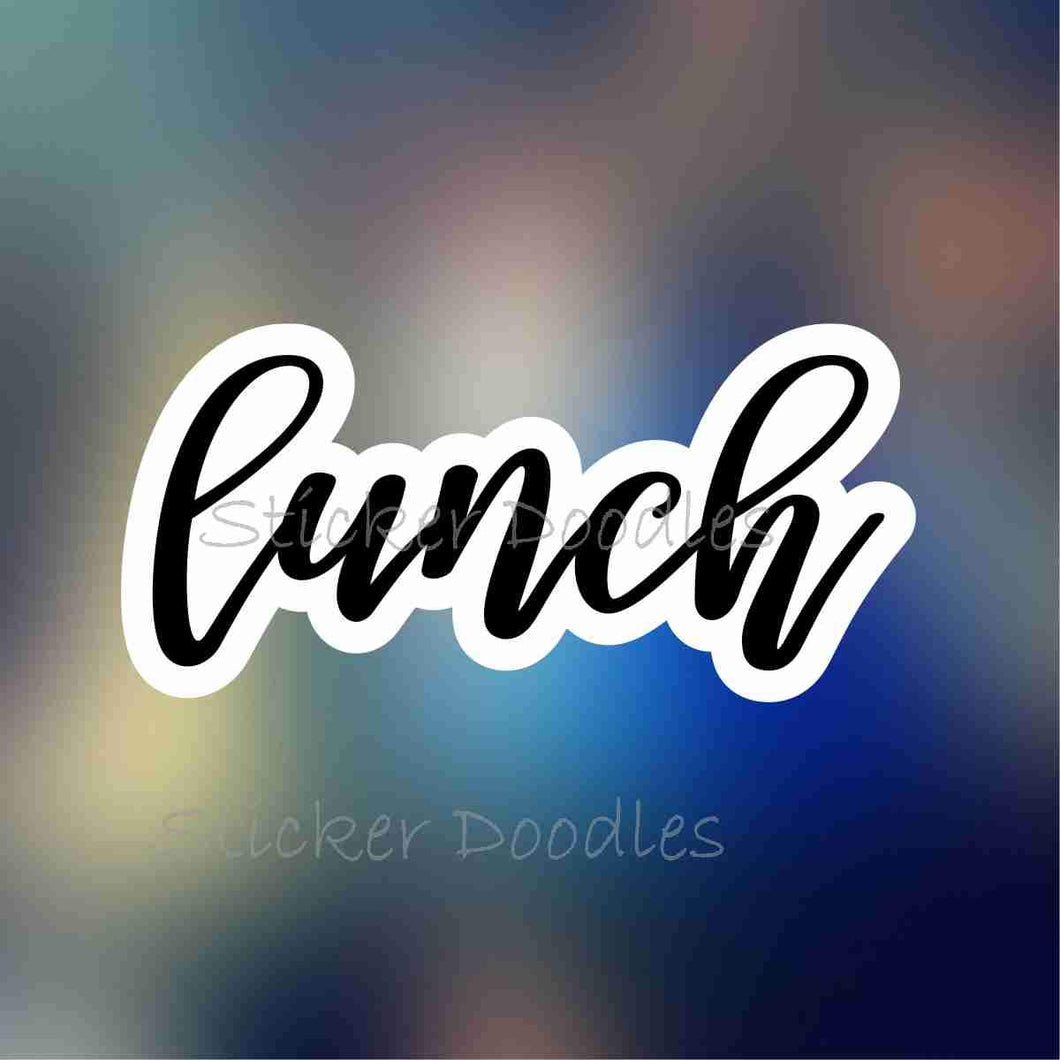 Lunch - Sticker