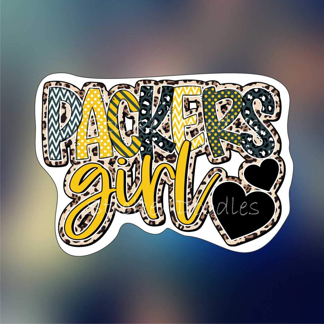 Packers Girl - Sticker