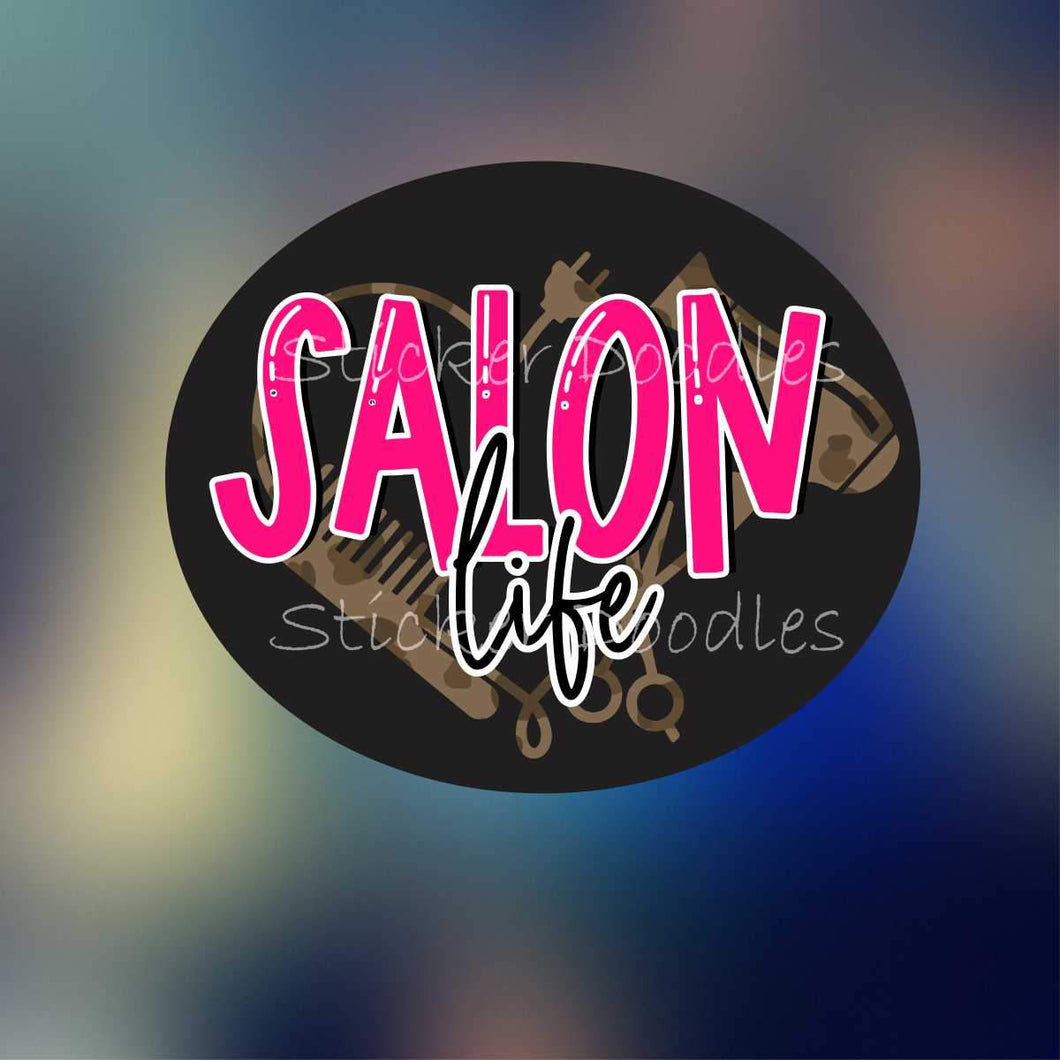 Salon life - Sticker