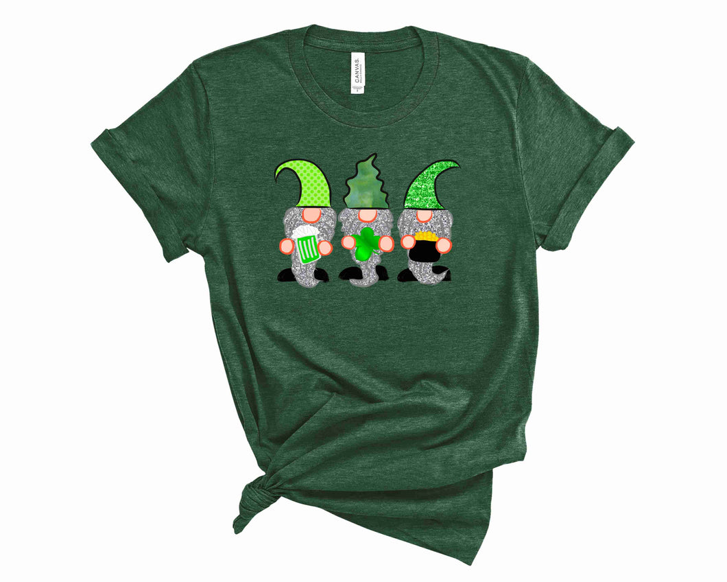 St Patrick's Gnomes 2  - Graphic Tee