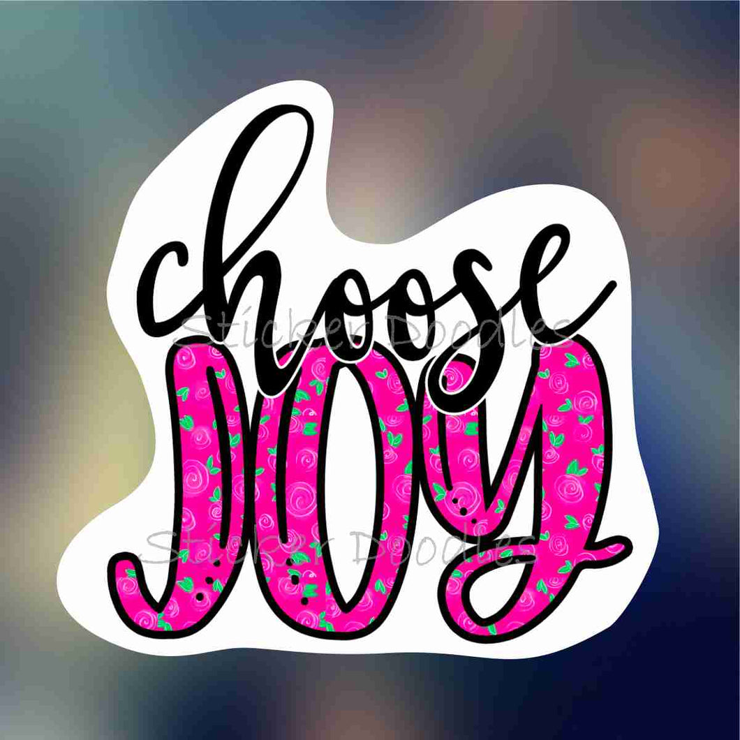 choose joy - Sticker